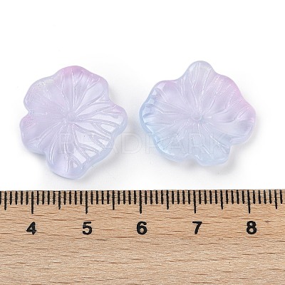 Transparent Glass Beads DGLA-E004-02H-1