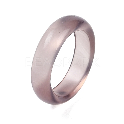 Dyed & Heated Natural Agate Finger Rings for Women RJEW-Z075-02L-1
