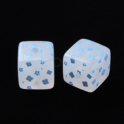 Printed Acrylic Beads MACR-S374-11C-02-1