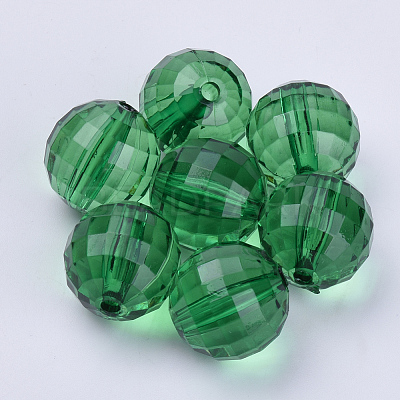Transparent Acrylic Beads X-TACR-Q254-20mm-V17-1
