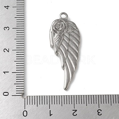 304 Stainless Steel Pendants STAS-I330-016P-1