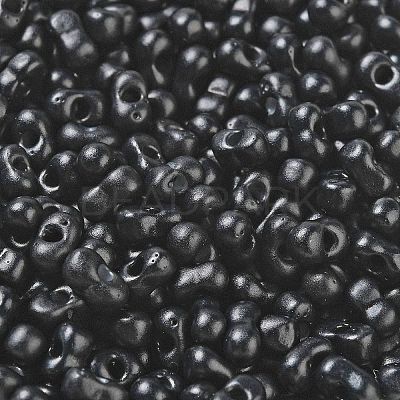 Baking Paint Glass Seed Beads SEED-K009-01A-02-1