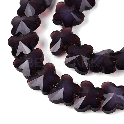 Opaque Glass Beads Strands GLAA-N073-01J-1