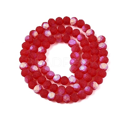 Transparent Glass Beads Strands LS-EGLA-A044-T6mm-MB01-1