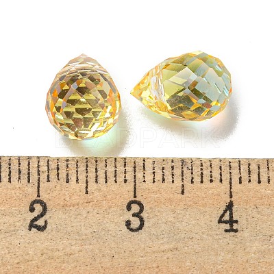Electroplate Glass Beads EGLA-A041-02-HP02-1