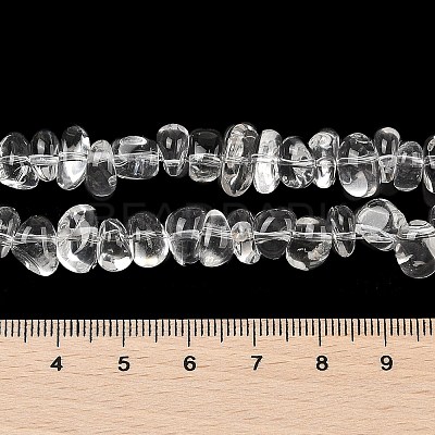Natural Quartz Crystal Beads Strands G-H085-A01-01-1