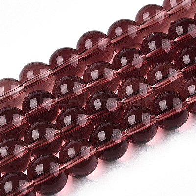 Transparent Glass Beads Strands LS-GLAA-T032-T10mm-19-1
