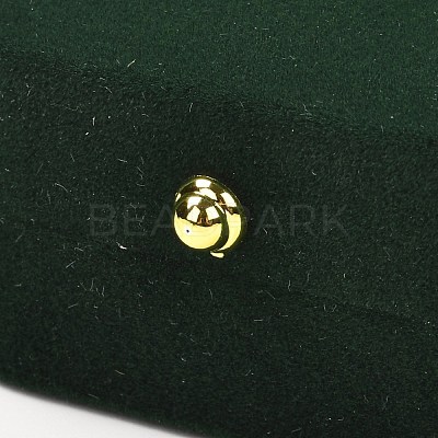 Rectangle Velvet Couple Rings Box CON-P013-A01-A-1