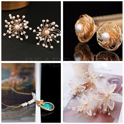 DIY Wire Wrapped Jewelry Kits DIY-BC0011-81D-03-1
