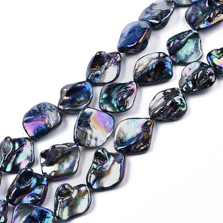 Freshwater Shell Beads Strands SHEL-N026-204-1