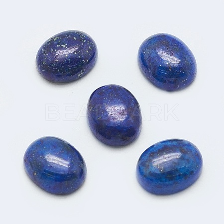 Natural Lapis Lazuli Cabochons G-G759-Z19-1