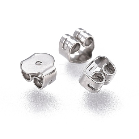 Tarnish Resistant 304 Stainless Steel Ear Nuts X-STAS-F203-07P-1