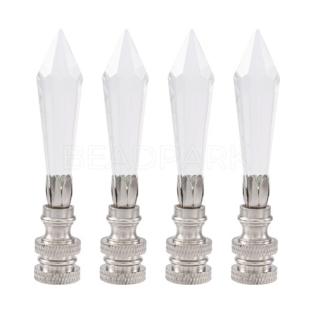 Spritewelry 4Pcs Glass Lampshade Decorations AJEW-SW0001-03P-1