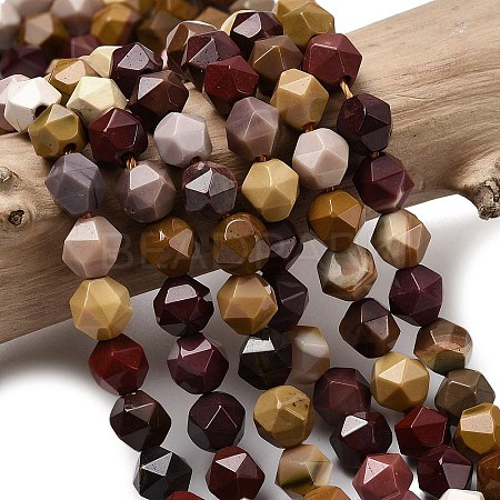 Natural Mookaite Beads Strands G-Z119-A07-01A-1