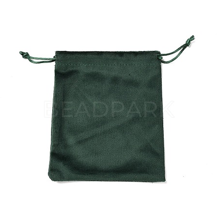 Velvet Jewelry Drawstring Storage Pouches ABAG-P013-02D-05-1