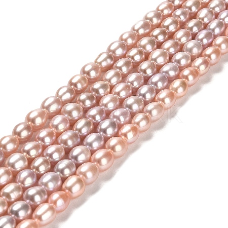 Natural Cultured Freshwater Pearl Beads Strands PEAR-E016-161-1