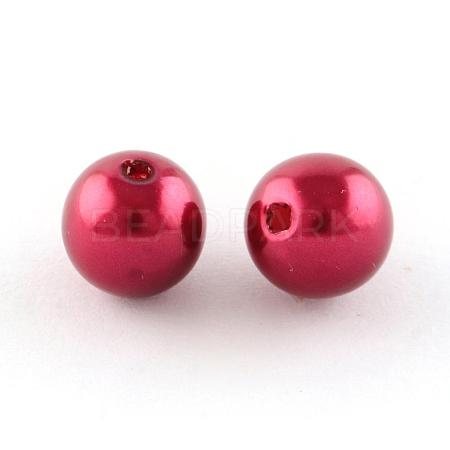 ABS Plastic Imitation Pearl Round Beads SACR-S074-16mm-A38-1