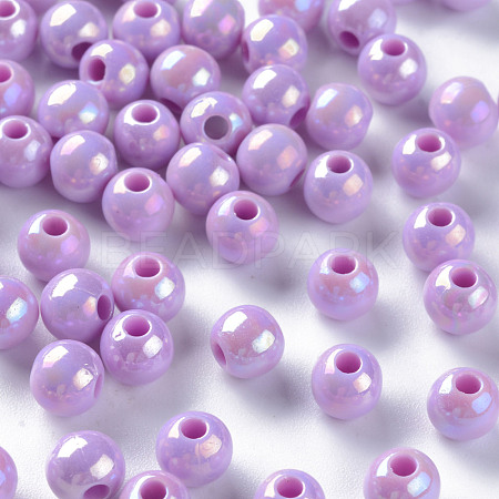 Opaque Acrylic Beads MACR-S370-D6mm-A03-1