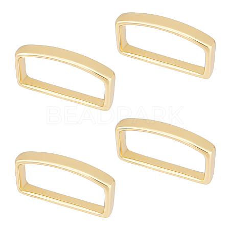 Brass Loop Keepers KK-WH0083-09C-G-1