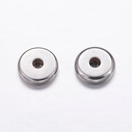 Tarnish Resistant 304 Stainless Steel Beads STAS-K146-063-7mm-1