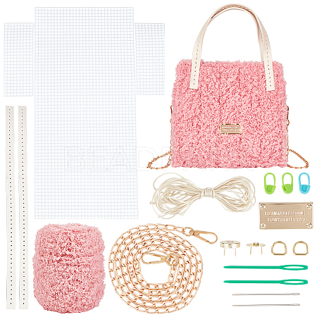 DIY Knitting Crochet Bags Kits DIY-WH0449-63C-1