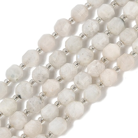 Natural Rainbow Moonstone Beads Strands G-K303-A35-8mm-1