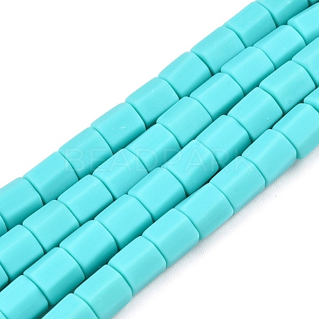 Handmade Polymer Clay Beads Strands CLAY-T021-02M-1