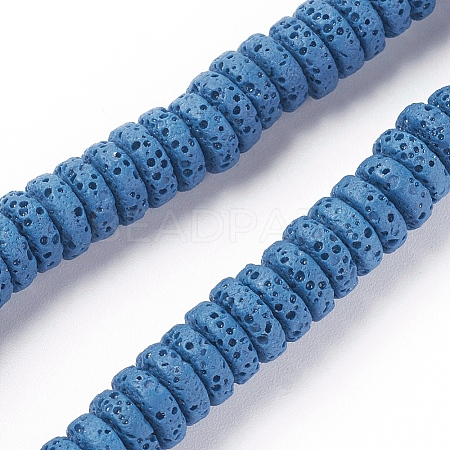 Natural Lava Rock Beads Strands G-F671-02A-03-1