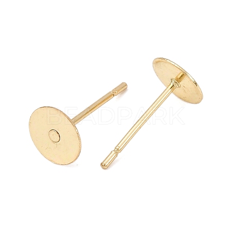 304 Stainless Steel Stud Earring Findings X-STAS-E025-4G-1