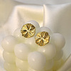 304 Stainless Steel Stud Earrings FS-WGCA6E2-01-3