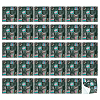 Square PVC 3D Self Adhesive Mosaic Pattern Stickers DIY-WH0260-84D-1