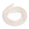 Transparent Painted Glass Beads Strands DGLA-A034-T4mm-A25-5