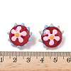 Baking Paint Glass Enamel Beads LAMP-S080-03D-5