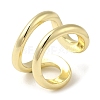 Brass Open Cuff Rings RJEW-Q778-11G-1