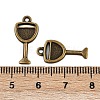 Tibetan Style Alloy Pendants TIBE-B003-02AB-3