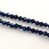Electroplate Glass Bead Strands EGLA-R094-3mm-03-1