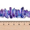 Natural Dyed Quartz Beads Strands G-G791-14Q-3