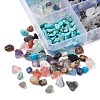 180G 15 Styles Natural & Synthetic Mixed Gemstone Beads Set G-FS0005-73-4