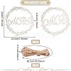 Wooden Big Pendants DIY-WH0016-45-2