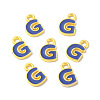 Alloy Enamel Pendants ENAM-P247-01MG-G-3