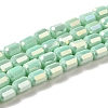 Electroplate Glass Beads Strands EGLA-D031-01F-1