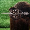 Antique Silver Viking Hair Sticks Hair Pin PW-WG2F806-21-1