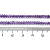Natural Amethyst Beads Strands X-G-J400-A03-01-5