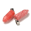 Synthetic Rhodochrosite Pendants G-Z067-07P-18-3