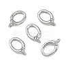 SHEGRACE Brass Spring Gate Rings XGRQ58943-764P-1