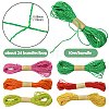 6 Colors Jute Cord OCOR-CJ0001-09-2