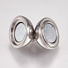 304 Stainless Steel Magnetic Clasps X-STAS-G173-05P-10mm-3