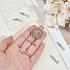 6Pcs Brass Watch Band Clasps DIY-BC0013-44A-P-3