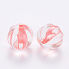 Transparent Acrylic Beads TACR-S154-19A-52-2