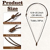 Korea Waxed Polyester Cord Adjustable Necklace Making NJEW-YW00001-3